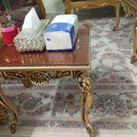 مبل ۷ نفره با میز عسلی|مبلمان خانگی و میز عسلی|باغستان, |دیوار