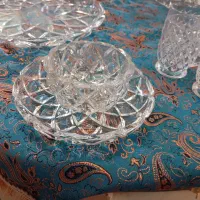 سرویس پزیرایی  دوازده نفره شفاف و شیک