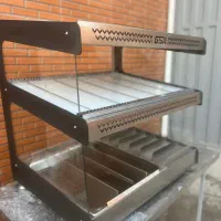 شوتینگ سیب زمینی همبرگر/شوت و گرمکن سیب زمینی