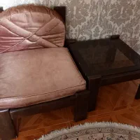 نیم ست چوبی و ویترین
