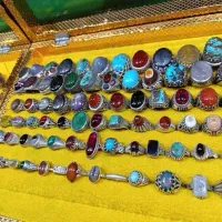 انواع انگشتر نقره بقیمت در محل