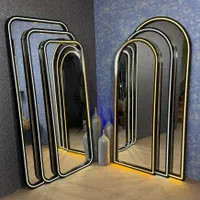 آینه قدی ایستاده طرح لونا نور نئون فرم ام دی اف