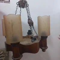 لوستر چوبی