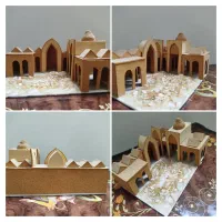 ماکت آماده برای درس معماری