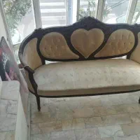 مبل 8نفره بسیار شیک محکم  با روکش سالم