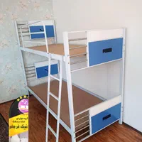 تخت خواب ۲ دو طبقه/۲دوطبقه اسپرت استیل خور آرسین|تخت و سرویس خواب|مشهد, سپاد|دیوار