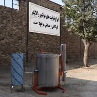 دستگاه گلاب گیری ۱۰۰ لیتری با سیستم کندانسور آبی