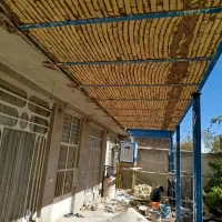 استا بنا طاق زن دیوار چین سیمان زنی جوشکاری سیار