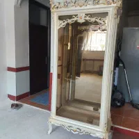 بوفه ی سه طبقه ی چوب گردو