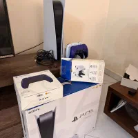 ps5 فت استاندارد ۲ دسته همراه با پایه شارژر دسته