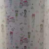 *پرده شیدرول زبرا عروسکی و کرکره فلزی*