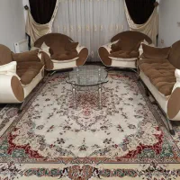 مبل راحتی هفت نفره به همراه جلومبلی