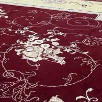 فرش ۱۲ متری زمینه لاکی|فرش|تیران, |دیوار