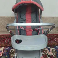 کالسکه تمیز‌ و جا گلدانی