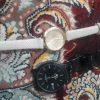 دو عدد ساعت زنانه ومردانه سالم