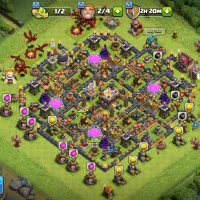 پک اکانت کلش آف کلنز و رویال|کنسول، بازی ویدئویی و آنلاین|تهران, شهرک هما|دیوار