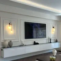 اجرای کناف، سقف کاذب،لاین نوری، قاب بندی دیوار