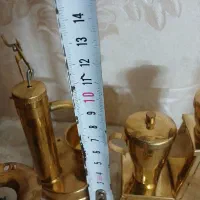 قلیان برنجی برنزی مجسمه ظروف آشپزخانه دکوری|ابزارآلات|تهران, افسریه جنوبی|دیوار