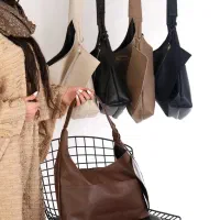 کیف زنانه دو تکه چرم بزرک