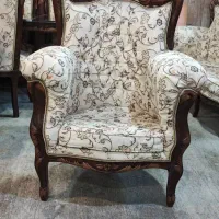 مبل استیل همراه ناهارخوری ۸نفره