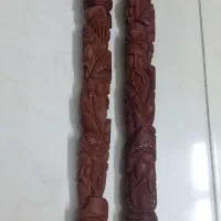 عصای کنده کاری چوب عناب