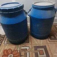 ۳ عدد بشکه دوتا متوسط یکی بزرگ خارجی