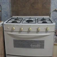 اجاق گاز پنج شعله طرح فر