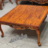 مبل شاه نشین سلطنتی کلاسیک کد ۸۰۲ دورومنبت چراغان|مبلمان خانگی و میز عسلی|چهاردانگه (تهران), |دیوار