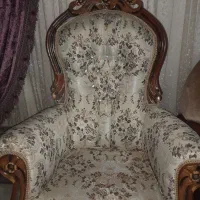 مبل استیل ۹نفره|مبلمان خانگی و میز عسلی|شاهین‌شهر, شهرک منازل چوبی|دیوار