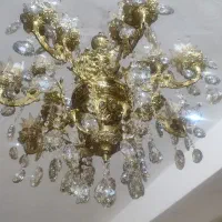 لوستر برنجی|لوستر و چراغ آویز|رباط‌کریم, مسکن مهر آبشناسان|دیوار