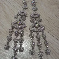 گوشواره هندی  و پلاک سنگی