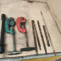 لوله بر اهنی.مته دیواری بزرگ