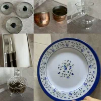 لیوان مسی درب قابلمه سبد دیس  دکوری