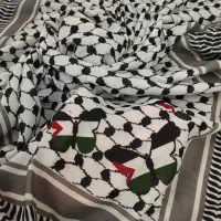 چفیه فلسطینی طراح پروانه