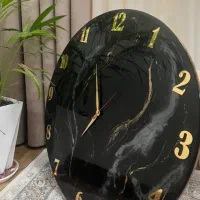 ساعت بزرگ مدرن طرح سنگی