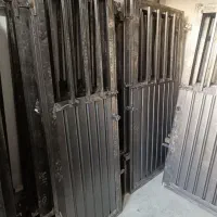 ساخت درب و پنجره باغی و حیاط اهنی فلزی انباری ....