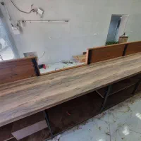 اجرای دکور مغازه کانتر و پیشخوان کافی شاپ چوب فلز|کافی‌شاپ و رستوران|شیراز, معالی‌آباد|دیوار