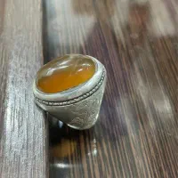 انگشتر عقیق جزع|بدلیجات|بندر دیر, |دیوار