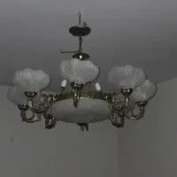 یک عدد لوستر ۸ شعله کلاسیک|لوستر و چراغ آویز|تهران, شادمان|دیوار