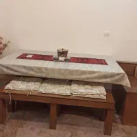 مبلمان و ناهار خوری ۸نفره|مبلمان خانگی و میز عسلی|محمدشهر, شهرک پیام (مهرالبرز)|دیوار