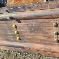 درب سه لنگه حیاط