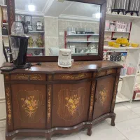 اینه کنسول چوبی