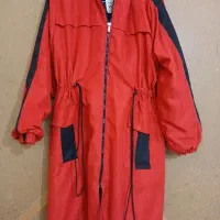 کاپشن زنانه کلاه دار کاملا نو