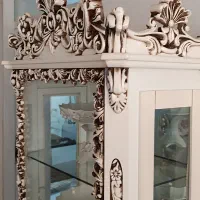 بوفه تمام چوب|بوفه، ویترین، کنسول|مراغه, |دیوار