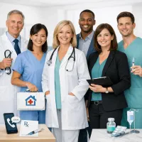 تیم درمانگران نوین، ویزیت در منزل و مشاوره تلفنی