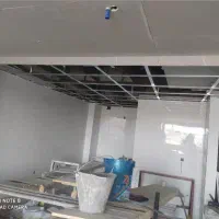 اجرای کناف وpvc همراه با نقاشی