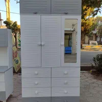 کمد ۱۲۰ دستگیره طلایی سفارشی|جاکفشی، کمد، دراور|قزوین, |دیوار