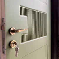درب اتاق ۸میل سوپرمات رنگ بندی در اتاقی چوبی ضدآب|مصالح و تجهیزات ساختمان|کرج, حصارک بالا|دیوار