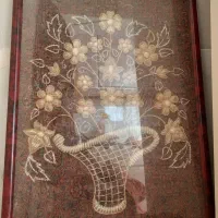 تابلو سرمه دوزی