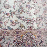 فرش ماشینی گل ابریشم